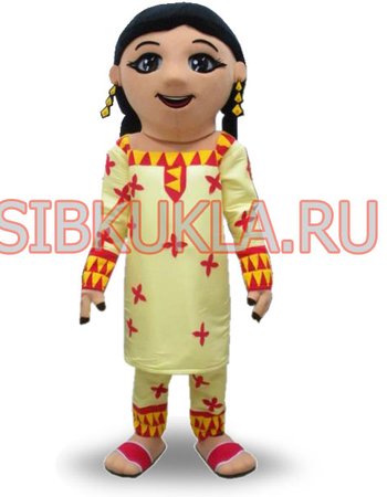 Купить ростовую куклу девочка Индианка с доставкой.