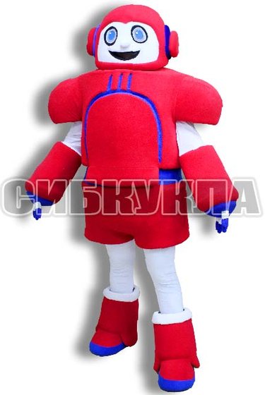Ростовая кукла робот красный по цене 37615,00руб.