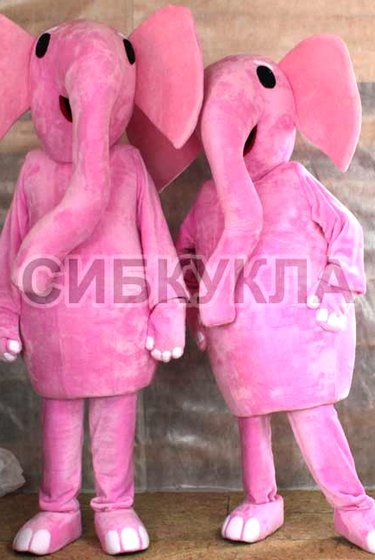 Ростовая кукла Слон розовый два по цене 33620,00руб.