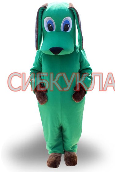 Ростовая кукла Собака зеленая по цене 36325,00руб.