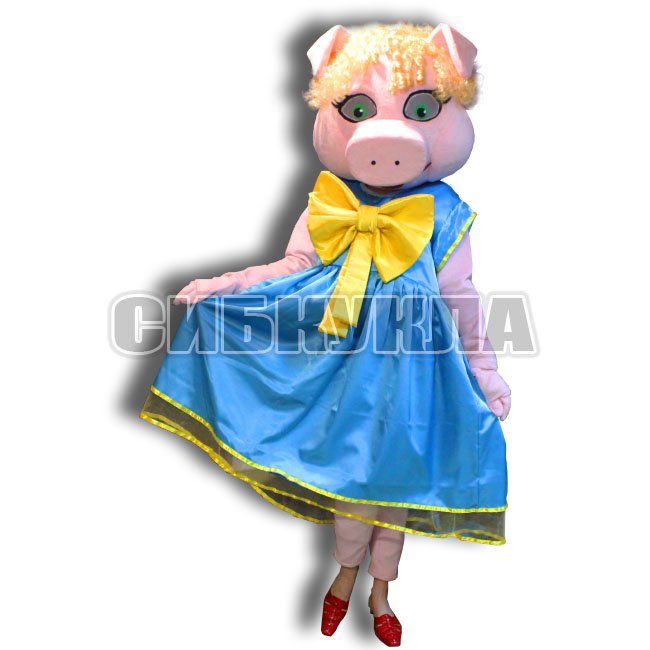 Купить ростовую куклу Свинка стриптизерша с доставкой.