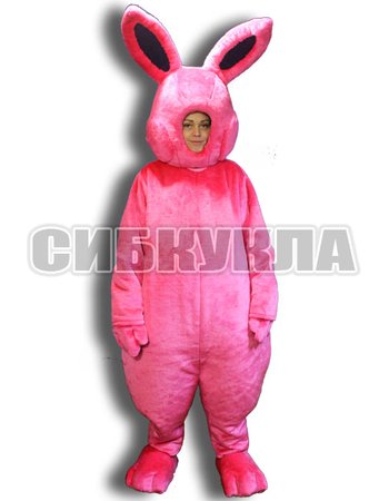 Купить ростовую куклу розовый кролик с доставкой. по сортировке 