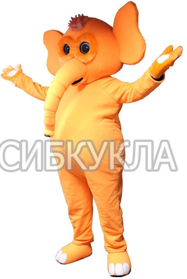 Ростовая кукла Слон оранжевый по цене 37500,00руб.