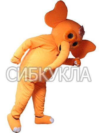 Купить ростовую куклу Слон оранжевый с доставкой. по сортировке 