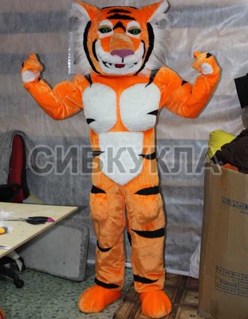 Купить ростовую куклу Тигр спортсмен с доставкой. по сортировке Увеличенный обем