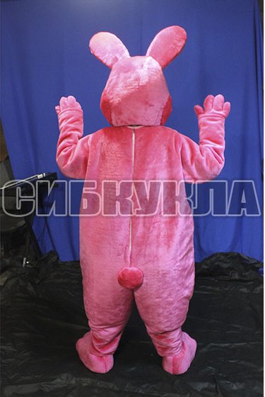 Ростовой костюм розовый кролик по цене 33415,00руб.