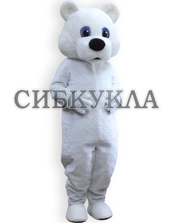 Купить недорого ростовую куклу белый медведь по сортировке Стандартный обем