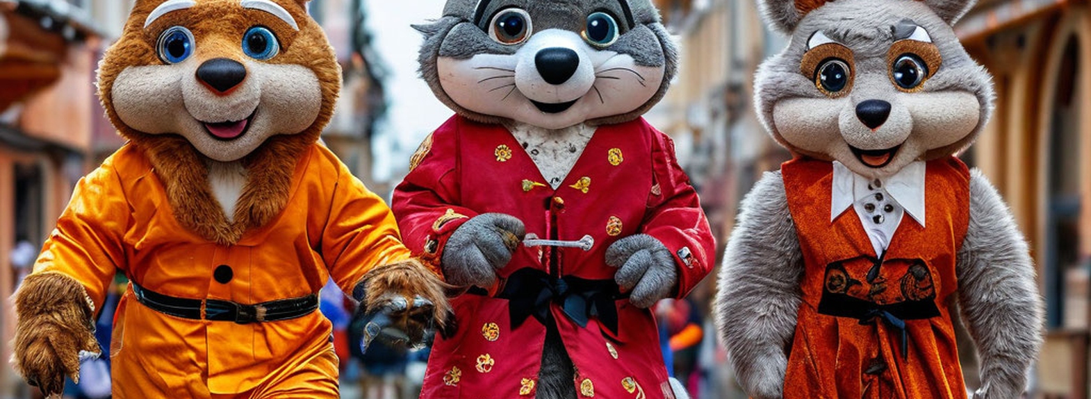 Праздники с ростовыми куклами: Идеи и описания