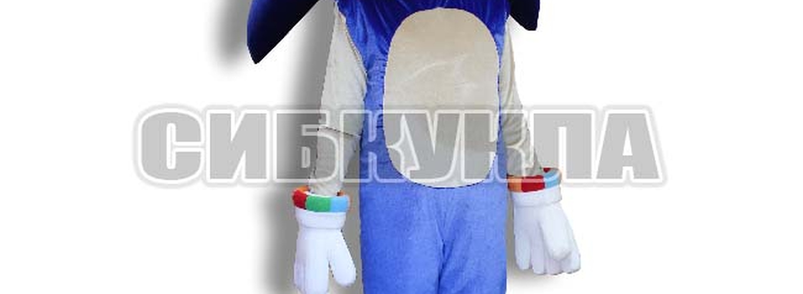 Приветственное слово для ростовой куклы Соника