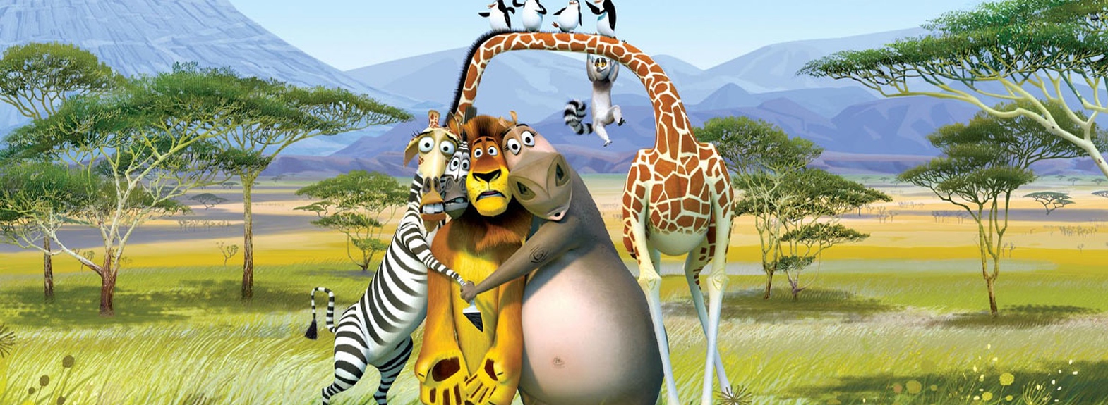 Сценарий для ростовых кукол Мадагаскар