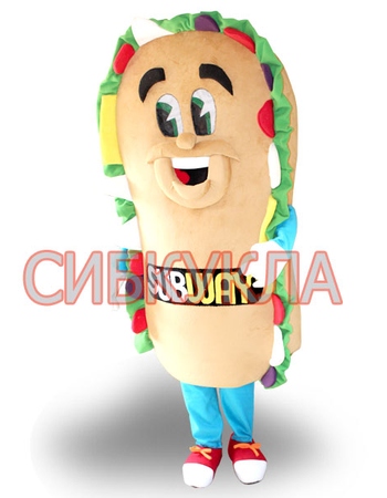 Купить Ростовая кукла Гамбургер Subway