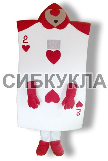 Ростовая кукла карта игральная по цене 27225,00руб.