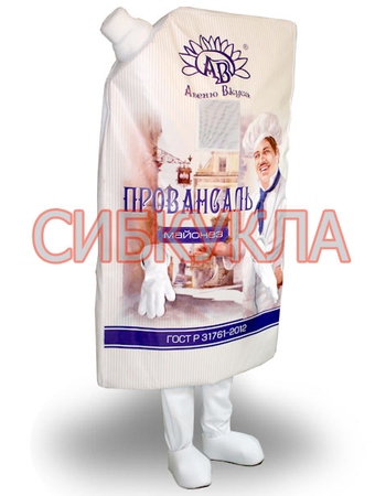 Купить Ростовая кукла Майонез белый