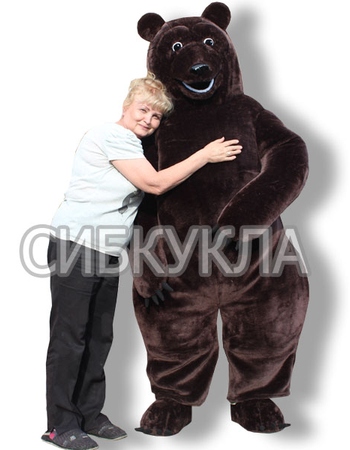 Ростовая кукла медведь бурый