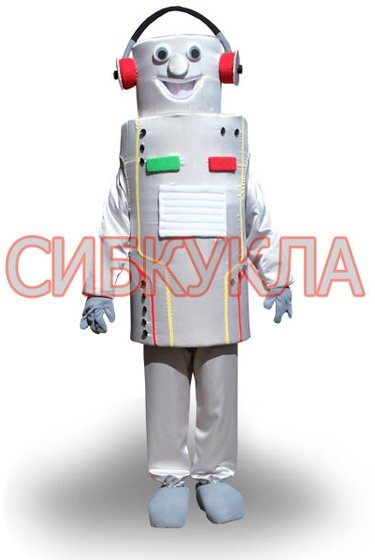 Ростовая кукла Робот серебряный по цене 33655,00руб.