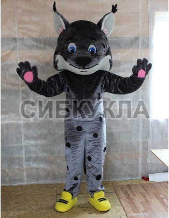 Купить Ростовая кукла Рысь серая