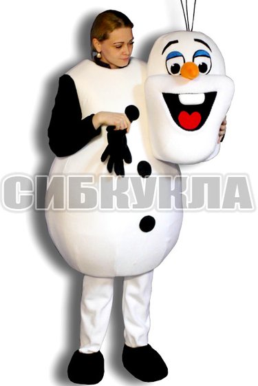 Ростовая кукла снеговик Олаф по цене 38215,00руб.