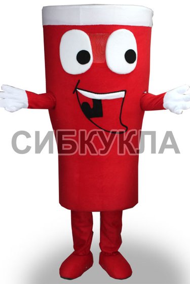 Ростовая кукла Стакан красный по цене 32328,50руб.