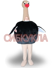 Ростовая кукла Страус черный