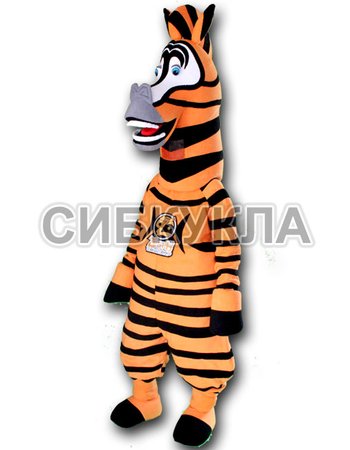 Купить ростовую куклу зебра оранжевая с доставкой. по сортировке Стандартный обем