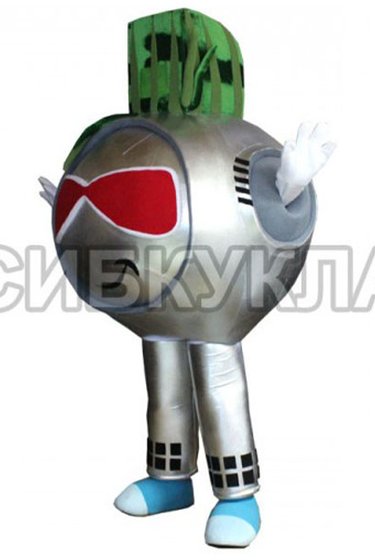 Ростовая кукла робот круглый серебристый по цене 39670,00руб.