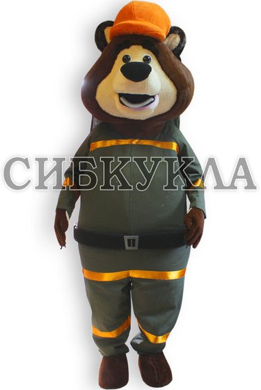 Ростовая кукла медведь пожарник по цене 47530,00руб.