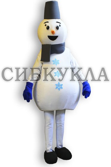 Ростовая кукла Снеговик девочка по цене 38600,00руб.