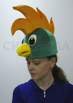 Шапочка попугай