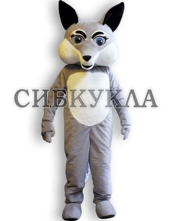 Купить Ростовая кукла Лиса серая