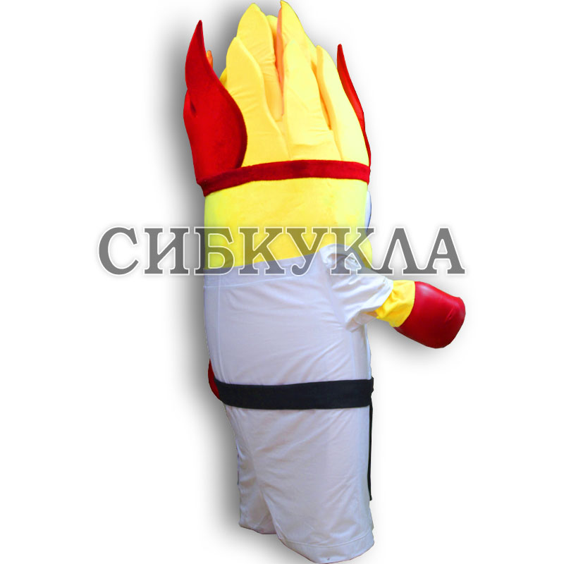 Ростовая кукла Маскот Огонек