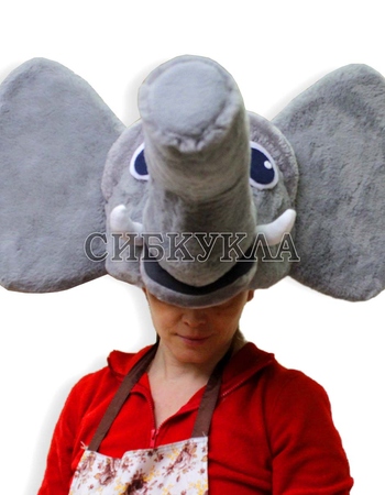 Ростовая шапочка слоник