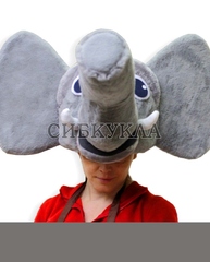 Ростовая шапочка слоник