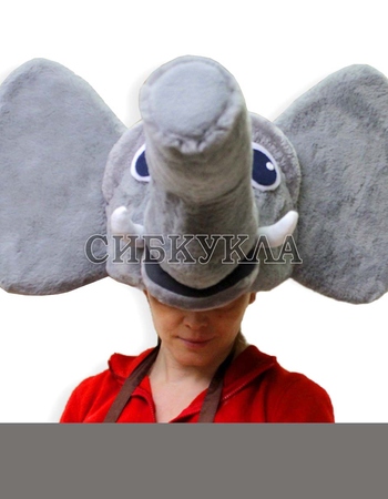 Купить Ростовая шапочка слоник