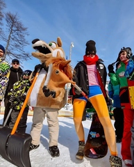 Ростовая кукла Белка ледниковый