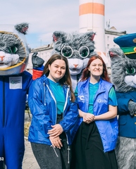 Ростовая кукла кот Космонавт