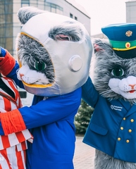 Ростовая кукла Кот Серый