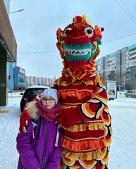 Ростовая кукла китайский дракон