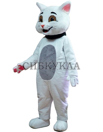 Ростовая кукла Кот белый